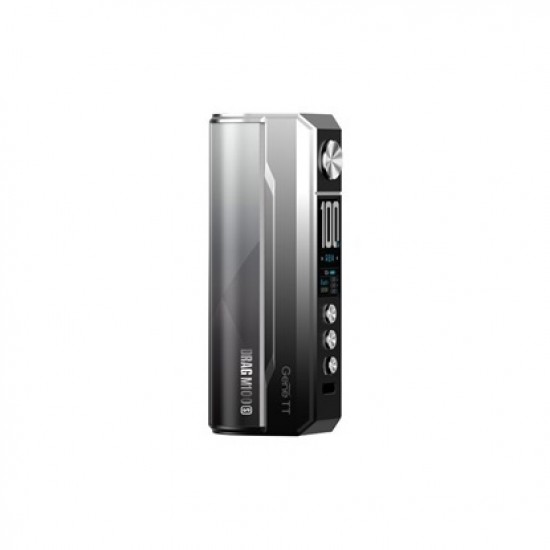 VooPoo Drag M100S Mod Silver+Black