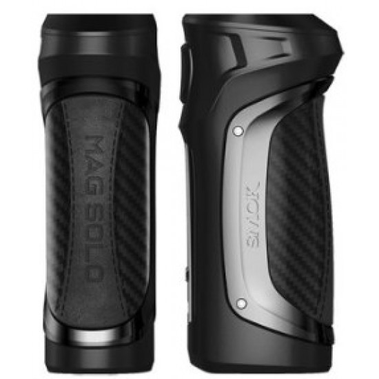 SMOKTECH BOX MAG SOLO CARBON FIBER SPLICING LEATHER 21700 (BLACK)