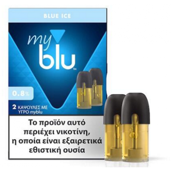 MyBlu Blue Ice 2 Pods 0.8%