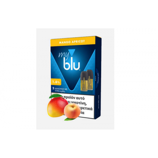MyBlu Mango Apricot 2 Pods 1.6%