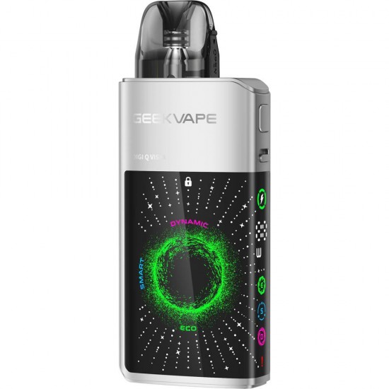 Geekvape Digi Q Vista Pod Kit 3ml 1600mAh ασημί