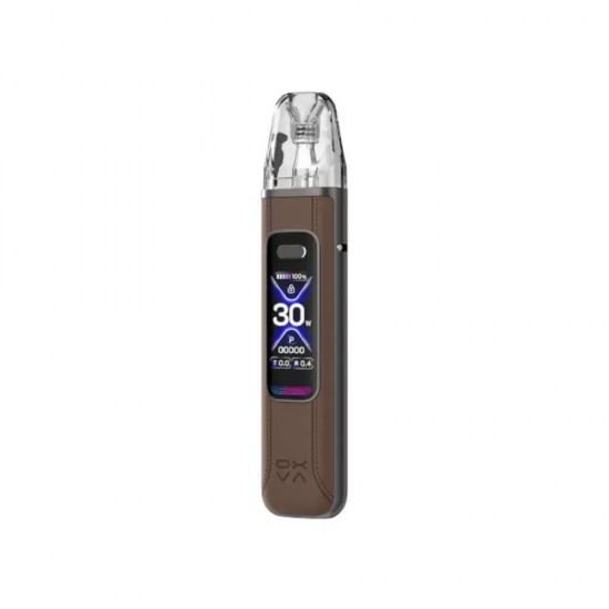 Oxva Xlim Pro 3 Pod Kit 2ml με Ενσωματωμένη Μπαταρία 1500mAh Brown Leather