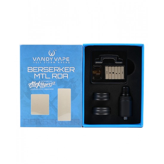 Vandy Vape - Berserker MTL RDA - Μαύρο