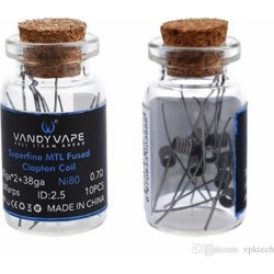 Vandy Vape MTL Clapton Coils Ni80 0.7ohm