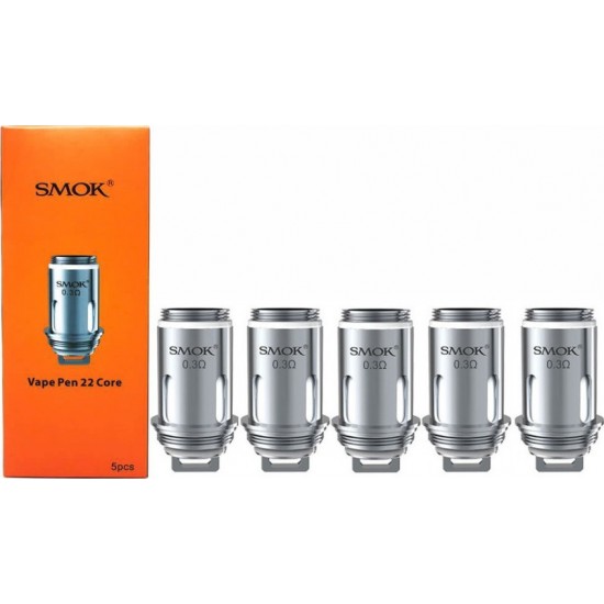 Smok - Vape Pen 22 Core - 0.3ohm - 5 Τεμάχια
