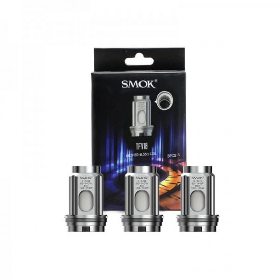 SMOK TFV18 MESHED COILS 0.33Ω - (3 ΤΕΜΑΧΙΑ)