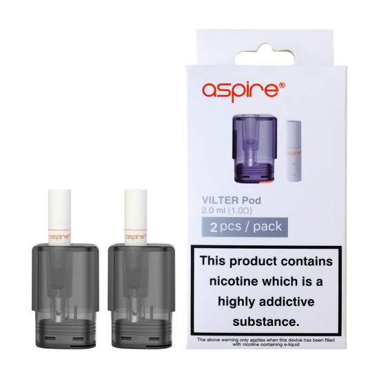 Aspire Vilter Pod Mesh Coil 2ml 1ohm ( 2 Τεμάχια )