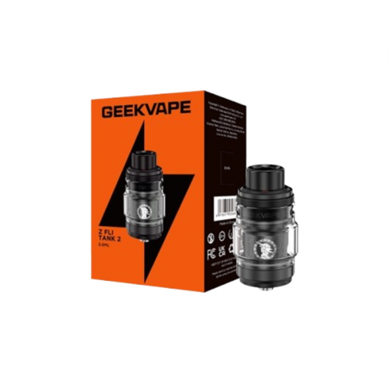 GeekVape Z Fli 2 Ατμοποιητής 5.5ml 29mm Glossy Black