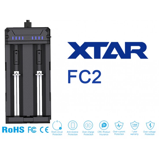 XTAR FC2 Charger USB Type C