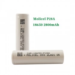 Molicel 18650 Battery 2800mAh / 35A (INR18650-P28A)
