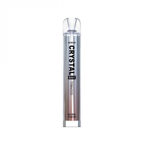 CRYSTAL BAR – DISPOSABLE VAPE TOBACCO 600 PUFFS 20MG