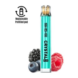 Crystal Plus Combo Prefilled Pod Blueberry Raspberries 2ml 20mg