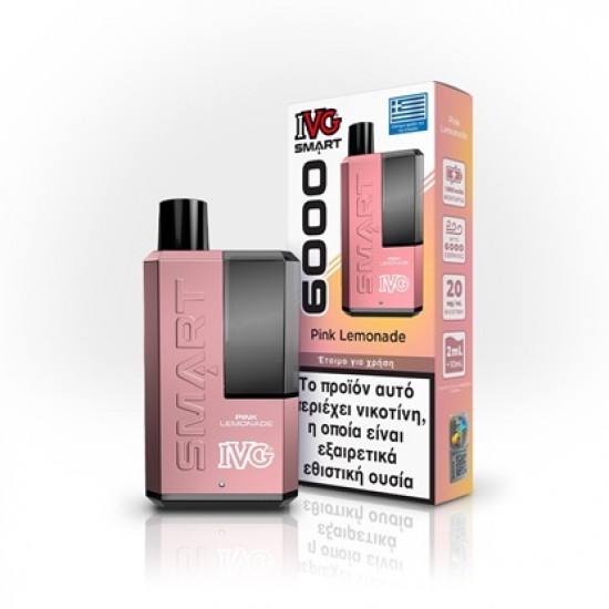 IVG Smart 6000 Pink Lemonade 20mg 2ml+10ml
