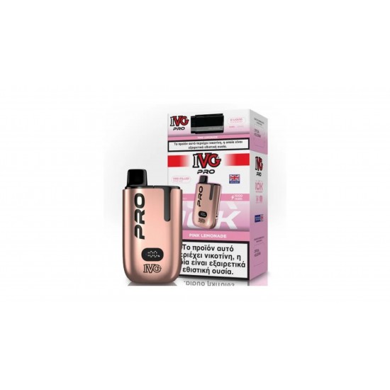 IVG PRO KIT 2+10ml 20mg Salt Pink Lemonade (Συσκευή και δεξαμενή)