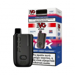 IVG PRO KIT 2+10ml 20mg Salt Blueberry Cherry Raspberry  (Συσκευή και δεξαμενή)