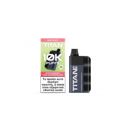 TITAN Strawberry Kiwi Watermelon 10000 puffs Disposable 8x2ml 20mg