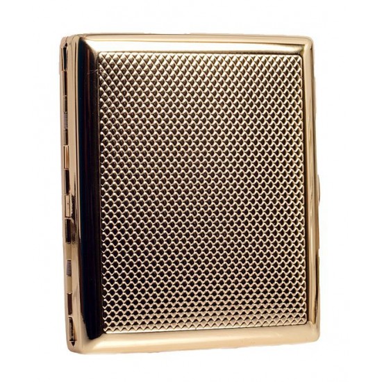 Winjet Ταμπακιέρα Μεταλλική Gold 800980