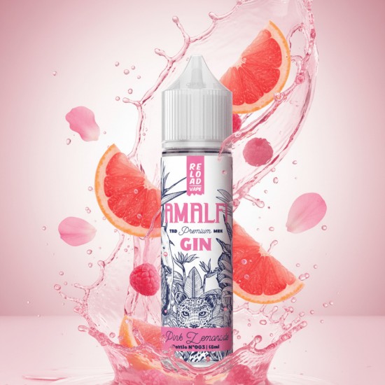 Amalfi Gin Pink Lemonade 15ml/60ml - Reload Vape