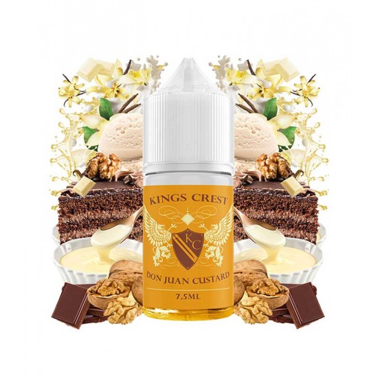 Kings Crest Don Juan Custard 7.5ml/30ml 