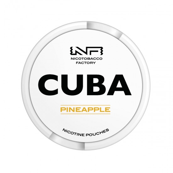 Cuba White Lux Pineapple Pouches Νικοτίνης 16mg