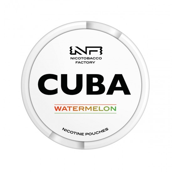 Cuba White Lux Watermelon Pouches Νικοτίνης 16mg