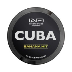 Nicotine Pouches Cuba Black Banana Hit 43mg/gr