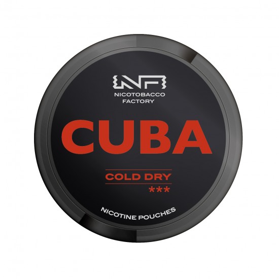 CUBA – BLACK COLD DRY 43mg