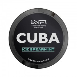 Nicotine Pouches Cuba Black Ice Spearmint 43mg/gr