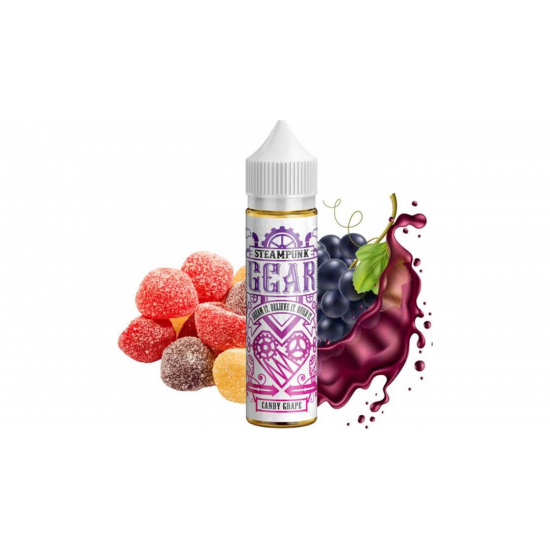 SteamPunk Flavor Shots Gear – Candy Grape 20/60ml