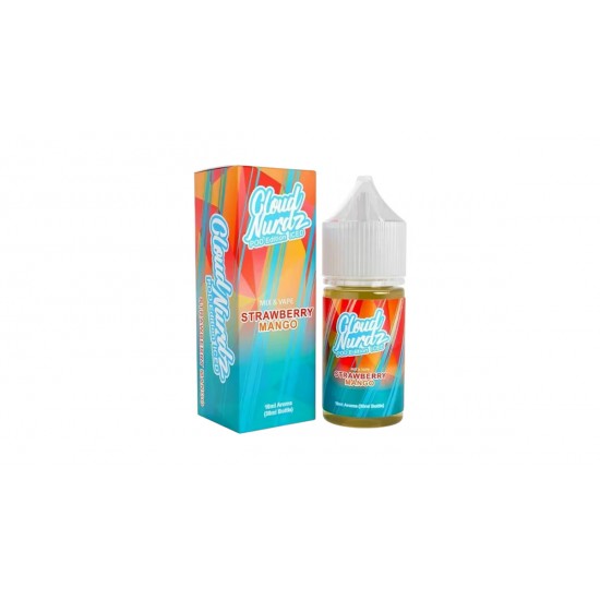 Cloud Nurdz Sour Watermelon Strawberry Pod Edition Iced 10ml/30ml (Καρπούζι, Φράουλα & Πάγος)