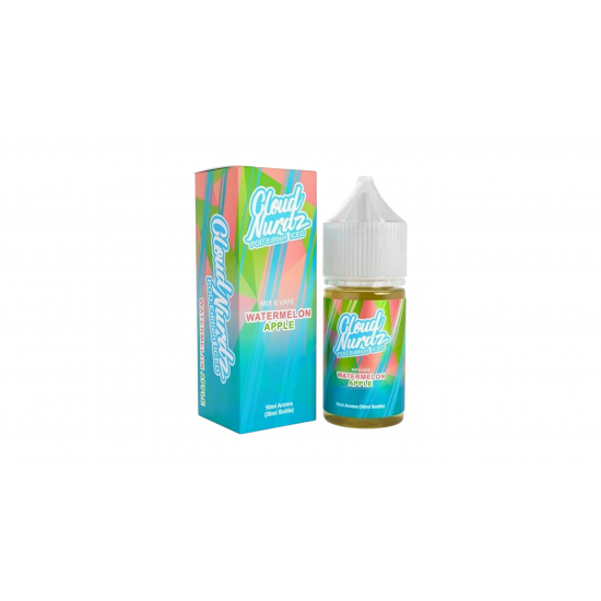 Cloud Nurdz Sour Watermelon Apple Pod Edition Iced 10ml/30ml (Καρπούζι, Μήλο & Πάγος)