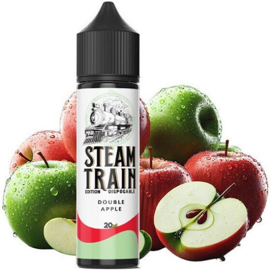 Steam Train Disposable Edition Double Apple 20/60ml