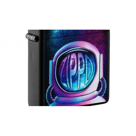 Zippo UFO Αντιανεμικός Αναπτήρας Φλόγας σε Μαύρο χρώμα 218