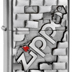 Zippo The Wall Emblem with Zippo Logo 2003963