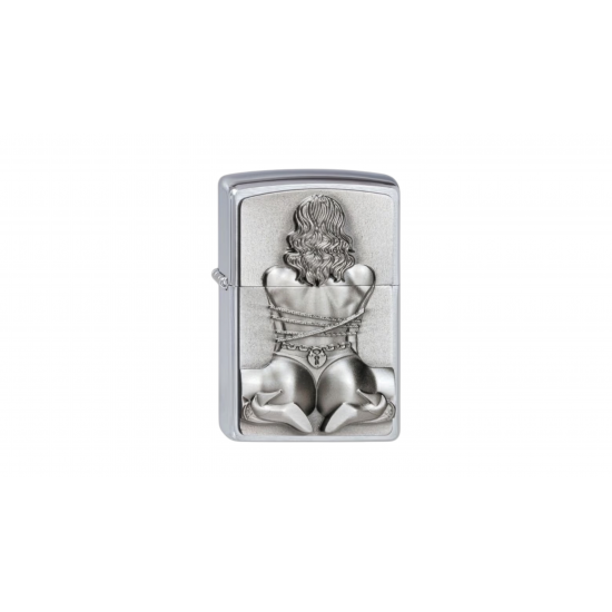 Zippo lighter Bondage Girl Emblem 4013