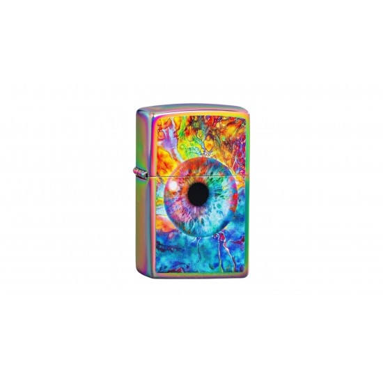 Zippo Spacey Eye Design Multi Color Windproof Lighter 46431