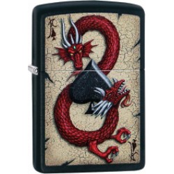 Zippo Αναπτήρας Λαδιού Αντιανεμικός Πολύχρωμος Ace of Spades